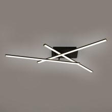 Brilagi - LED Ceiling light STRIPES LED/30W/230V black