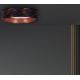 Brilagi - LED Ceiling light VELVET STAR LED/24W/230V d. 40 cm 3000K/4000K/6400K black/copper