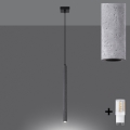 Brilagi - LED Chandelier on a string DRIFA 1xG9/4W/230V concrete