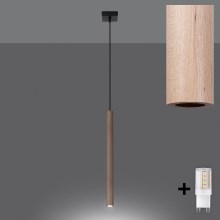 Brilagi - LED Chandelier on a string DRIFA 1xG9/4W/230V wood
