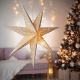 Brilagi - LED Christmas decoration LED/2xAA star warm white