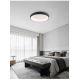 Brilagi - LED Dimmable ceiling light FALCON LED/80W/230V 3000-6500K d. 60 cm black + remote control