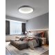 Brilagi - LED Dimmable ceiling light FALCON LED/80W/230V 3000-6500K d. 60 cm grey + remote control