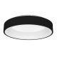 Brilagi - LED Dimmable ceiling light FALCON LED/40W/230V 3000-6500K d. 45 cm black + remote control