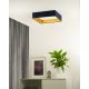 Brilagi - LED Dimmable ceiling light VELVET SQUARE LED/24W/230V 3000/4000/6500K + remote control dark blue