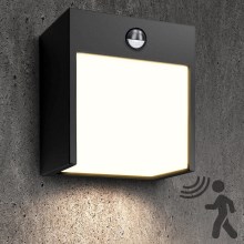 Brilagi - LED Outdoor wall light with a sensor TERNI LED/12W/230V IP44