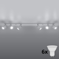 Brilagi -  LED Spotlight ASMUS 6xGU10/7W/230V white