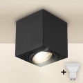 Brilagi - LED Spotlight MIA 1xGU10/30W/230V 84x80 mm black