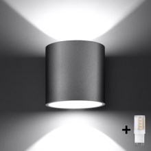 Brilagi -  LED Wall light FRIDA 1xG9/4W/230V grey