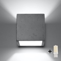 Brilagi -  LED Wall light MURO 1xG9/3,5W/230V concrete