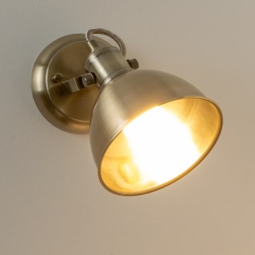 Brilagi - Wall spotlight TECHNO 1xE27/60W/230V bronze