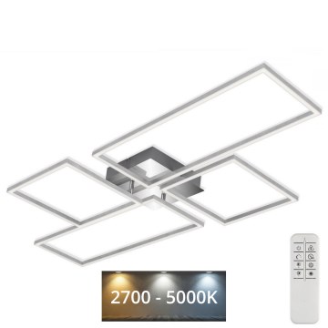 Brilo 3170-018 - LED Dimmable surface-mounted chandelier FRAME LED/51W/230V 2700-5000K + remote control