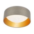Brilo 3482-011 - LED Ceiling light MAILA STARRY LED/12W/230V brown/gold