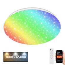 Brilo - LED RGBW Dimmable bathroom light LED/21W/230V 3000-6500K IP44 Wi-Fi Tuya + remote control
