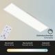 Brilo - RGBW Dimmable ceiling light SLIM LED/40W/230V 3000-6500K + remote control