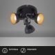 Briloner 2049-035R - Spotlight SOFT 3xE14/40W/230V black