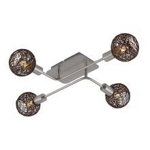 Briloner 2814-042 - Attached chandelier 4xE14/5,5W/230V