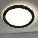 Briloner 3008-015 - LED Ceiling light LED/8W/230V diameter 21 cm black IP44