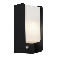 Briloner 3017-015 - Outdoor wall light with a sensor BOKS 1xE27/12W/230V IP44