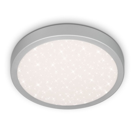 Briloner 3048-014 - LED Ceiling light RUNA LED/18W/230V silver