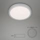 Briloner 3048-014 - LED Ceiling light RUNA LED/18W/230V silver
