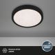 Briloner 3048-015 - LED Ceiling light RUNA LED/18W/230V black