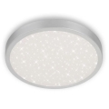 Briloner 3071-014 - LED Ceiling light RUNA LED/24W/230V silver