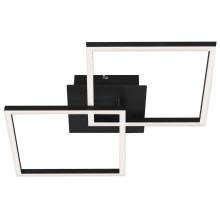 Briloner 3210-015 - LED Dimmable ceiling light FRAME 2xLED/11W/230V black