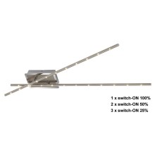 Briloner 3252-022 - LED Dimmable ceiling light TEMPALTE 2xLED/11W/230V