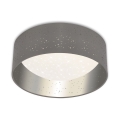 Briloner 3482014 - LED Ceiling light MAILA STARRY LED/12W/230V grey/silver