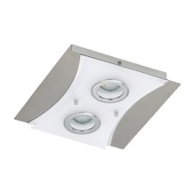 Briloner 3584-022 - LED ceiling light RIPOSO 2xLED/5W/230V