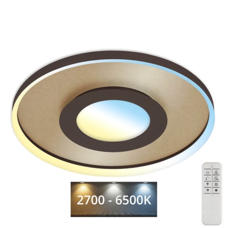 Briloner 3640017 - LED Dimmable ceiling light FRAME LED/25W/230V 2700-6500K + remote control