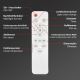 Briloner 3701-016 - LED Dimmable ceiling light RUNA LED/18W/230V 2700-6500K white + remote control