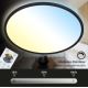 Briloner 7079-015 - LED Dimmable ceiling light SLIM LED/18W/230V 2700-6500K + remote control