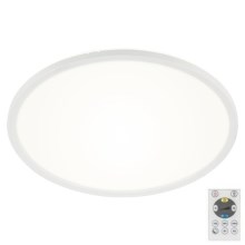 Briloner 7080-016 - LED Dimmable ceiling light SLIM LED/22W/230V 2700-6500K + remote control
