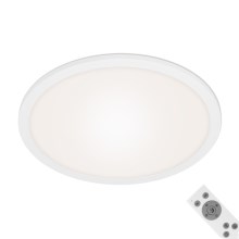 Briloner 7168-016 - LED Dimmable ceiling light PIATTO LED/24W/230V 3000-6500K + remote control