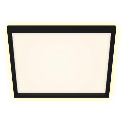 Briloner 7364-015 - LED Ceiling light CADRE LED/22W/230V 42,2x42,2 cm black