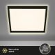 Briloner 7364-015 - LED Ceiling light CADRE LED/22W/230V 42,2x42,2 cm black