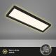 Briloner 7365-015 - LED Ceiling light CADRE LED/22W/230V 58,2x20,2 cm black