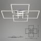 Briloner - LED Dimmable surface-mounted chandelier FRAME 4xLED/12W/230V