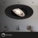 Briloner - SET 3x LED Dimmable bathroom light LED/4,9W/230V IP23