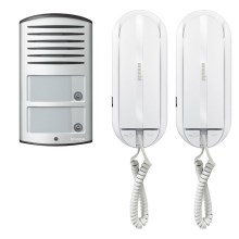 Bticino 366821 - Doorbell for 2 apartments + input panel LINEA 2000