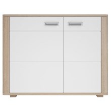 Cabinet MOLDIS 85,5x107 cm brown/white