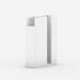 Cabinet with toiler paper holder PAPER 66x42 cm white