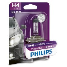 Car bulb Philips VISION PLUS 12342VPB1 H4 P43t-38/55W/12V