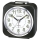 Casio - Alarm clock 1xAA black/white