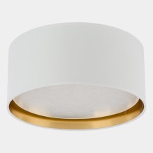 Ceiling light BILBAO 4xE27/15W/230V d. 45 cm white/gold