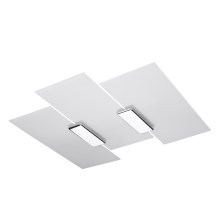 Ceiling light FABIANO 3xE27/60W/230V white/chrome