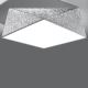 Ceiling light HEXA 3xE27/60W/230V silver