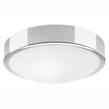Ceiling light JONAS 1xE27/60W/230V d. 26 cm shiny chrome